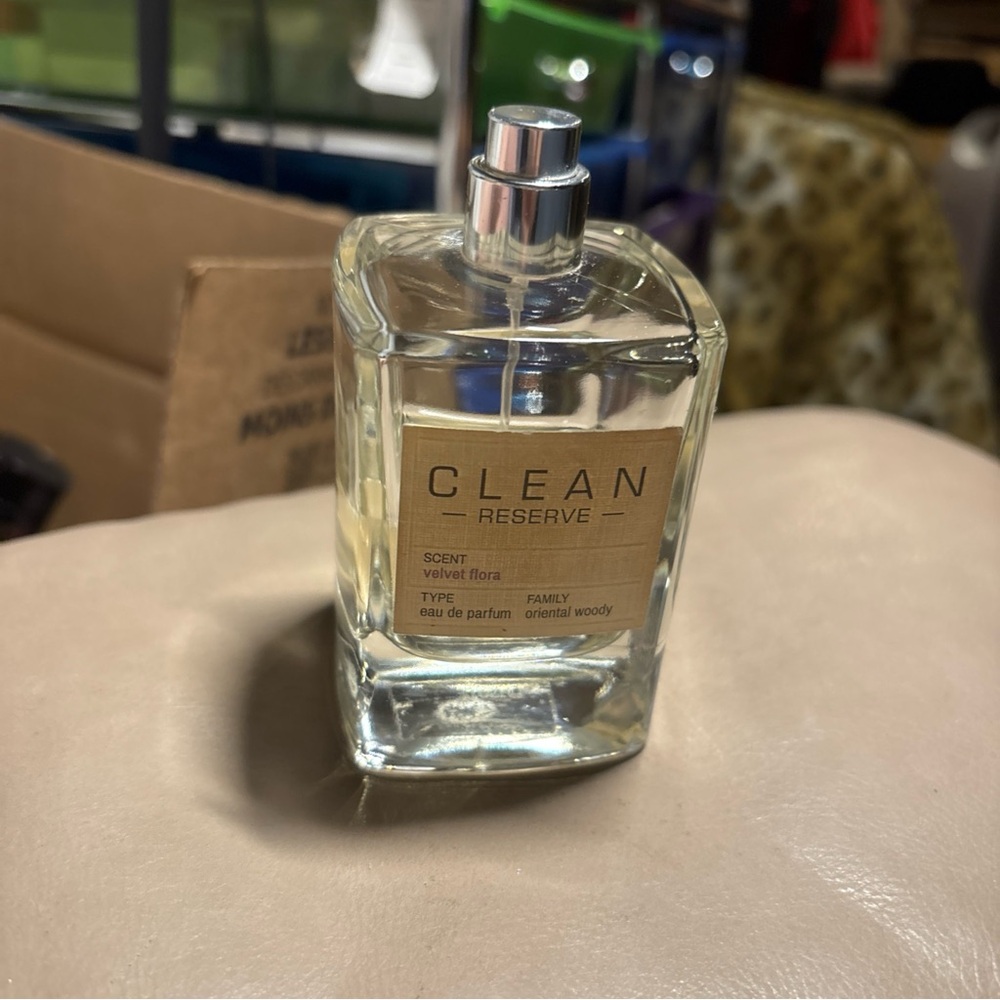 Clean Reserve Velvet Flora 100ml EDP Spray.  About 40ml left.  No top.  Gorg!